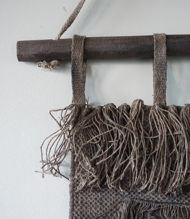 Rene Houtman Wanddoek Met Ketting En Franjes | H100 x B65 cm