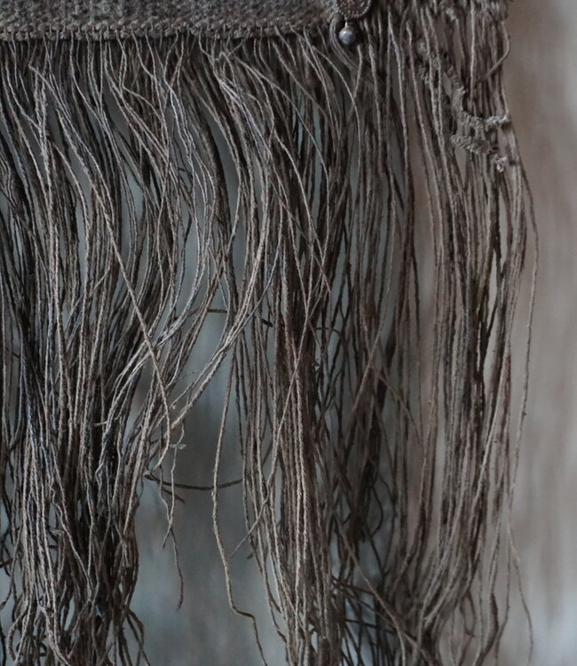 Rene Houtman Wanddoek Met Ketting En Franjes | H100 x B65 cm