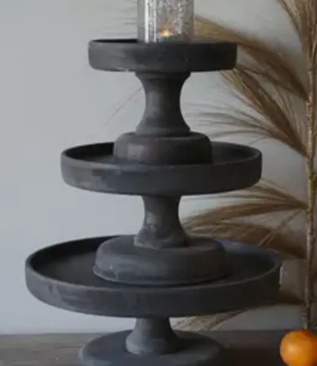 Aura Peeperkorn Houten Plateau Brix | Large | D45 x H21