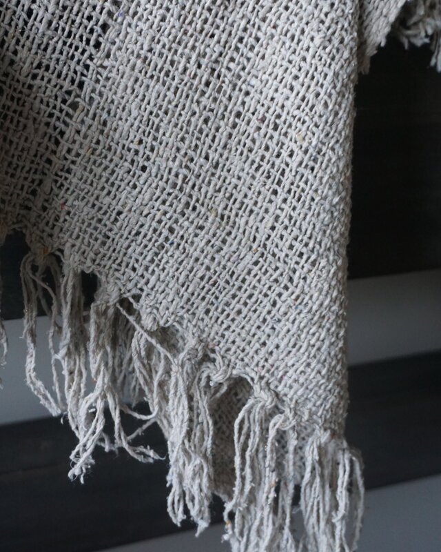 Rene Houtman Landelijke Shabby Doek | Naturel | L150 x B60 cm