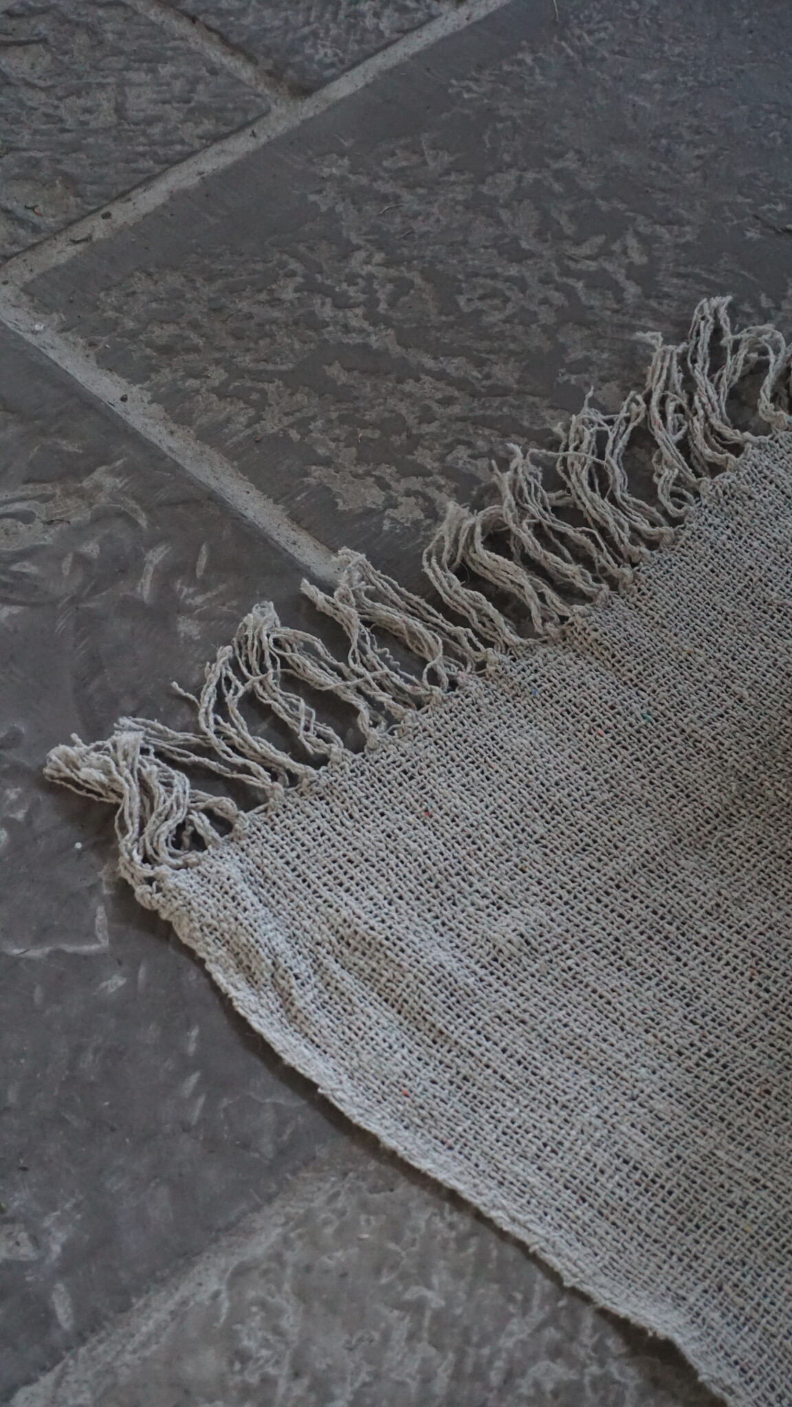 Rene Houtman Landelijke Shabby Doek | Naturel | L150 x B60 cm