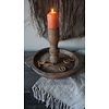 Chapati Schaal | Oud Hout | H4 x B44 x D38 cm