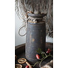 Nepalese Houten Pot | Met Deksel | H24 x D10 cm