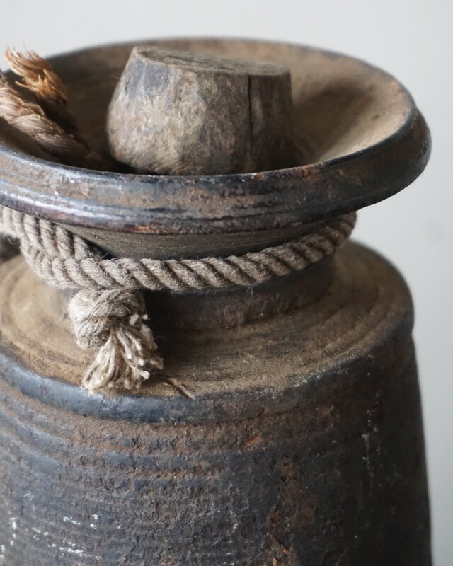 Rene Houtman Nepalese Houten Pot | Met Deksel | H24 x D10 cm