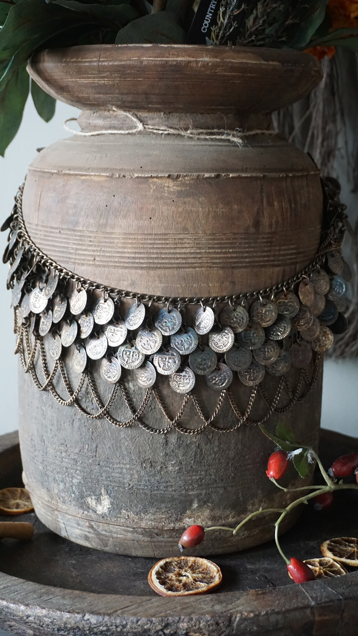 Rene Houtman Ketting Voor Kruik/Pot | Verstelbaar | 8x100 cm