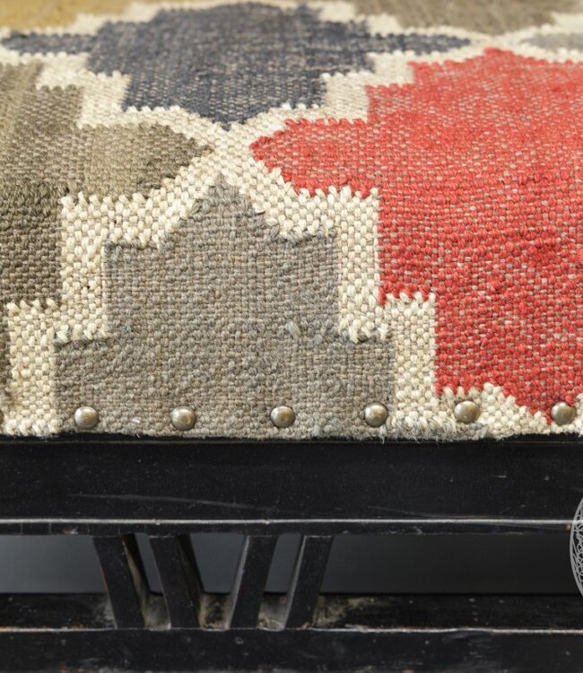 Be-Uniq Set Van Bank En 2 Fauteuils | Oude Kelim