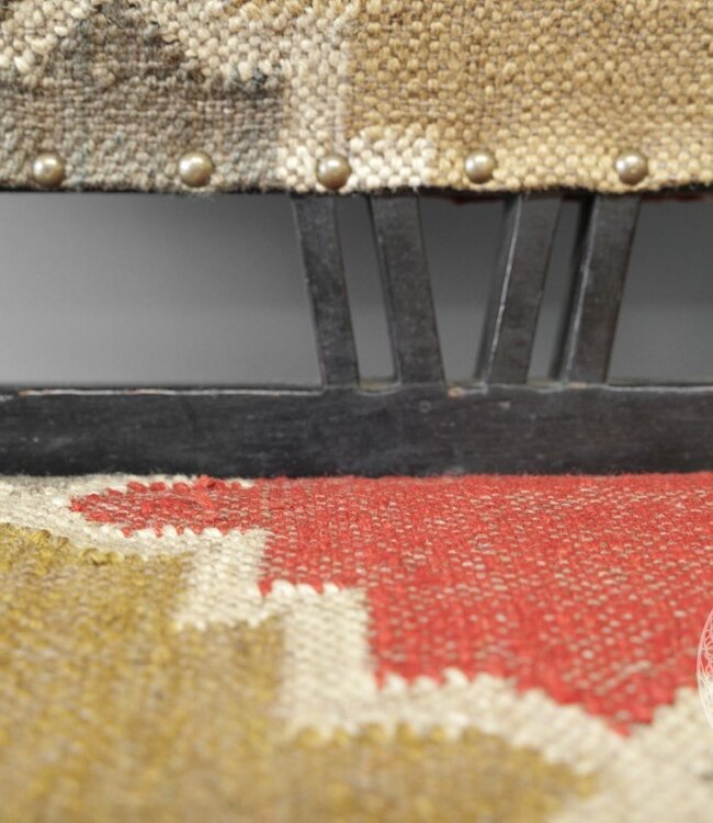 Be-Uniq Set Van Bank En 2 Fauteuils | Oude Kelim