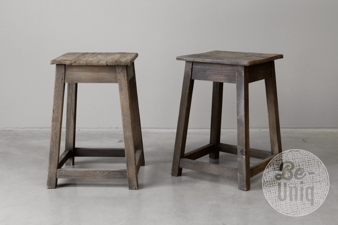 Be-Uniq Oude Kruk | Rustiek Verweerd | H47xB34xD34 cm
