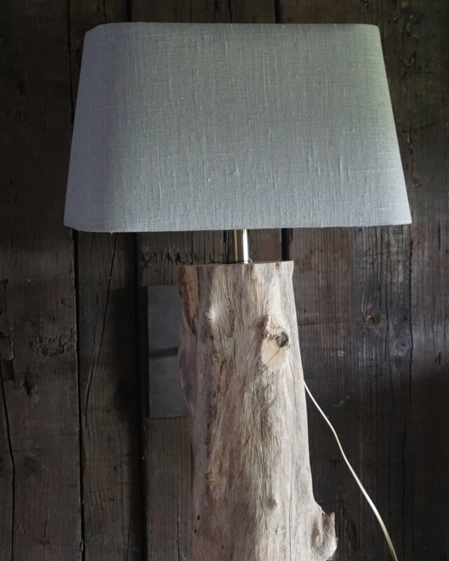 Rene Houtman Wand Lampenkap 35x16x21 Cm Kiezel Linnen