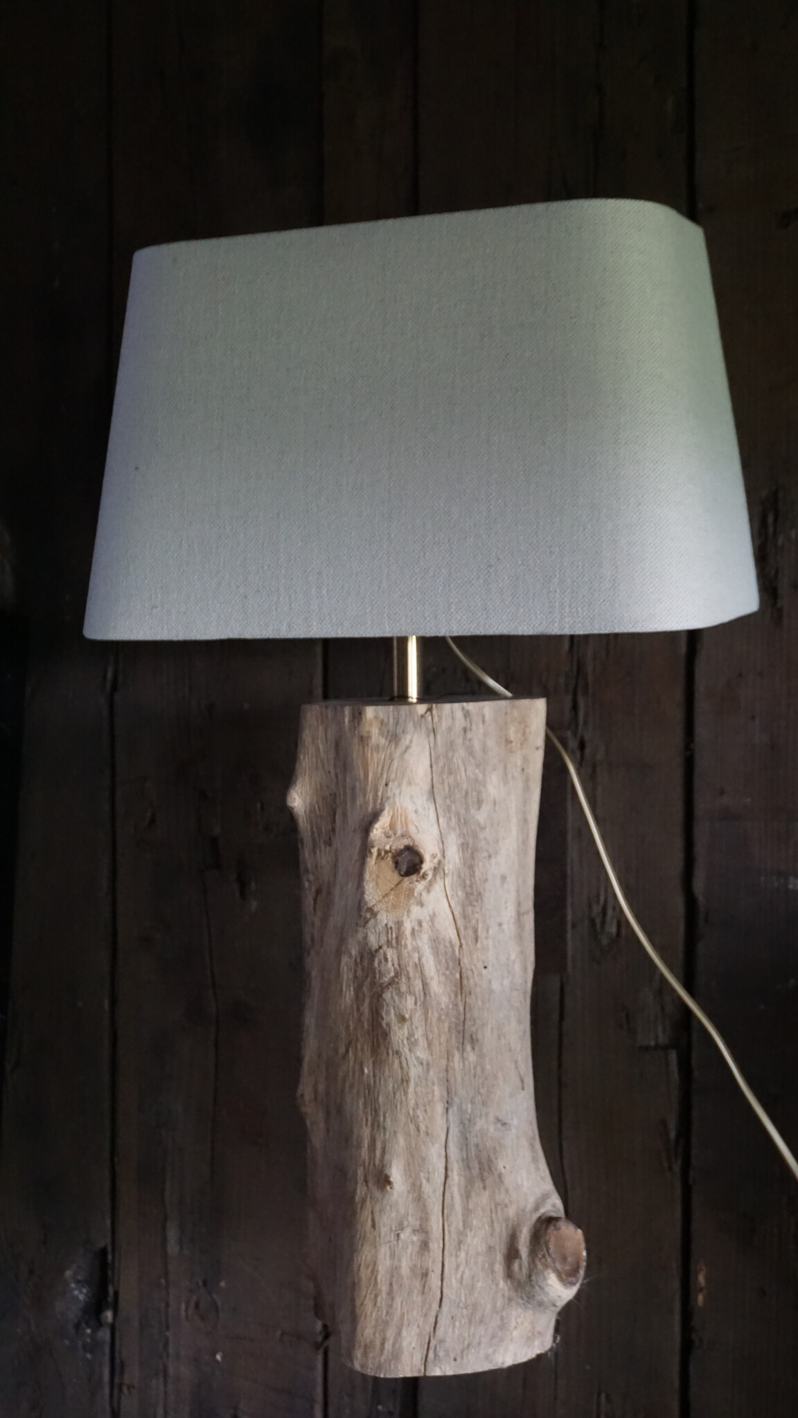Rene Houtman Wand Lampenkap 35x16x21 Cm Linnen Ecru