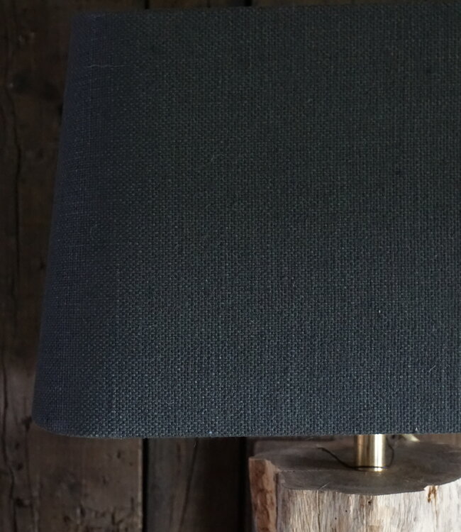 Rene Houtman Wand Lampenkap 35x16x21 Cm Linnen Zwart