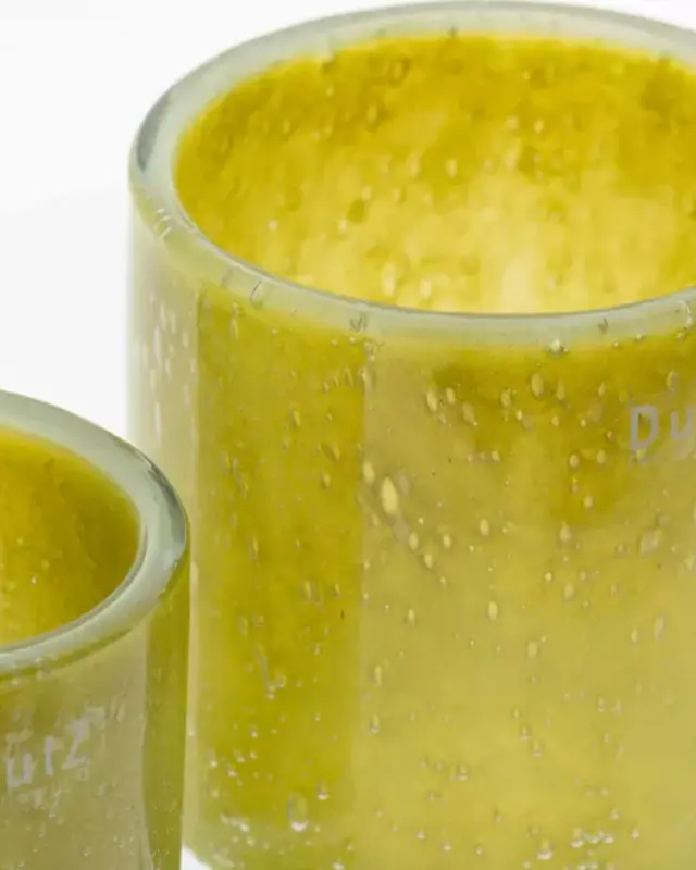 DutZ Cilinder | Chartreuse Bubbels | 2 Maten!