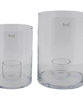 DutZ Windlicht Met Houder | Helder | 2 Maten!