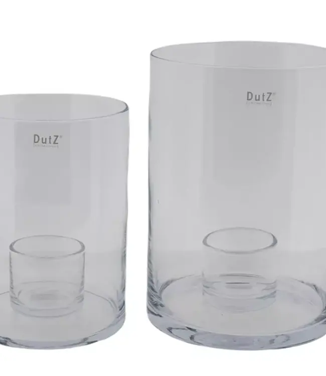 DutZ Windlicht Met Houder | Helder | 2 Maten!