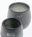 DutZ Pot Hurricane Diva | Grijs Platina | H12 x D12 cm