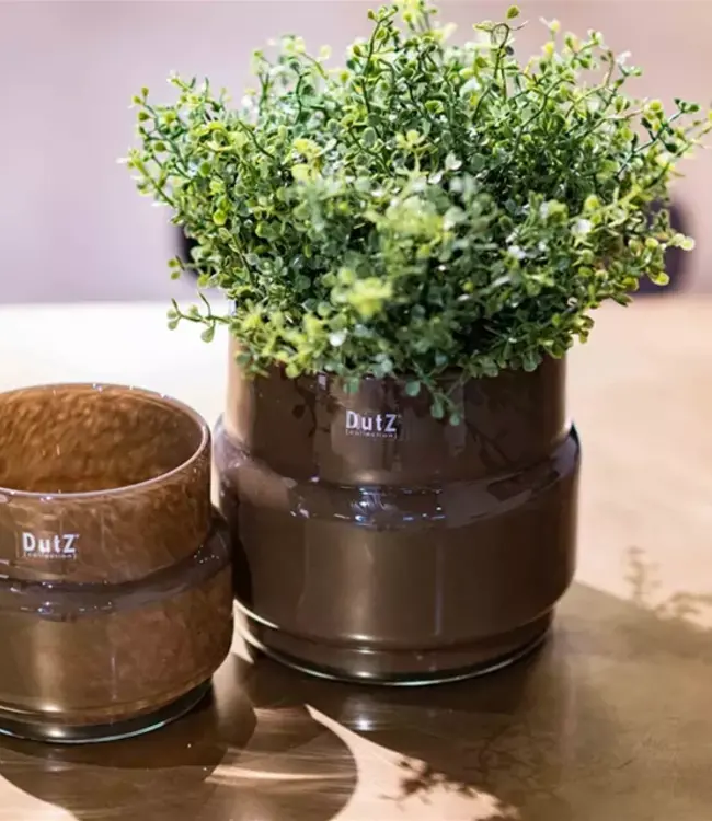 DutZ Pot Maartje | Bruin | H18 x D20 cm