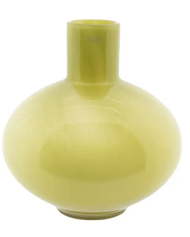 DutZ Vaas Darya | Chartreuse | H37 x D35 cm