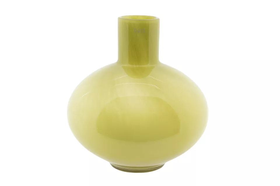 DutZ Vaas Darya | Chartreuse | H37 x D35 cm