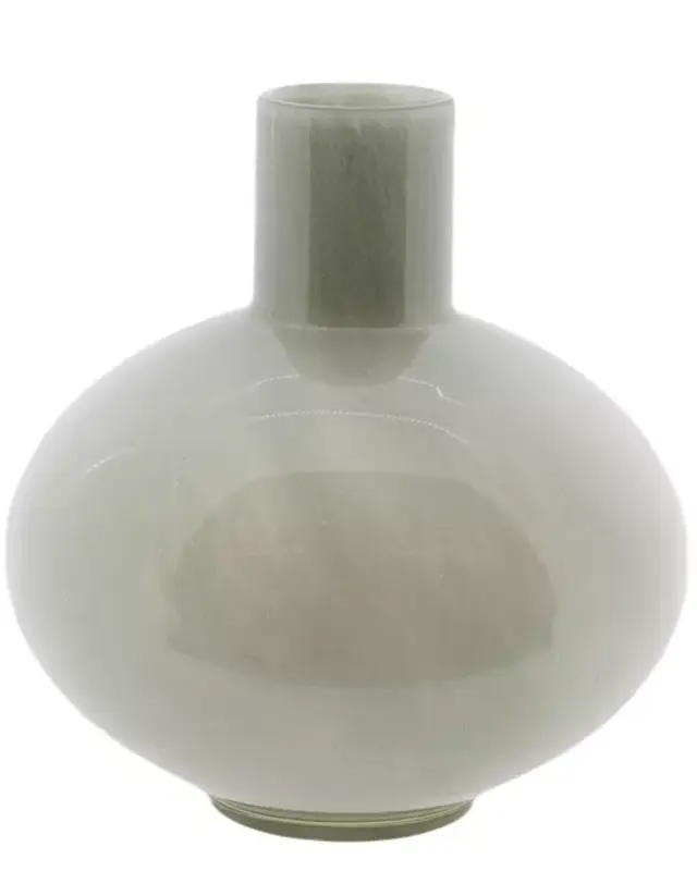DutZ Vaas Darya | Lichtgrijs | H37 x D35 cm
