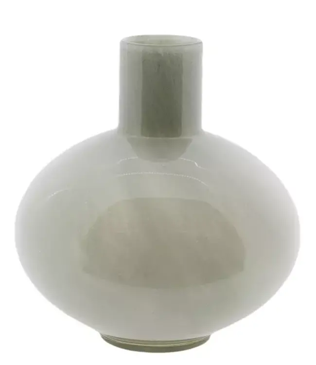 DutZ Vaas Darya | Lichtgrijs | H37 x D35 cm