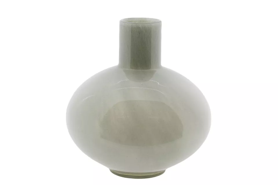 DutZ Vaas Darya | Lichtgrijs | H37 x D35 cm