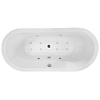 Whirlpool Wiesbaden Libero Vrijstaand Ligbad 170x80x59 cm Inclusief Waste Wit