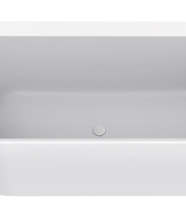 Wiesbaden Hoekbad Zenn Rechts 180 x 80 Cm Acryl Glans Wit Met Waste Glans Wit