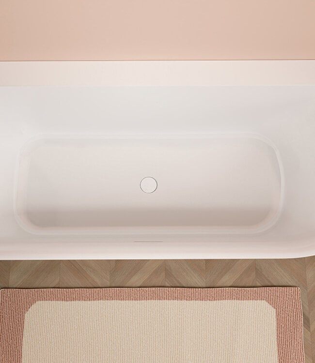 Wiesbaden Hoekbad Zenn Links 180 x 80 Cm Acryl Glans Wit Met Waste Glans Wit