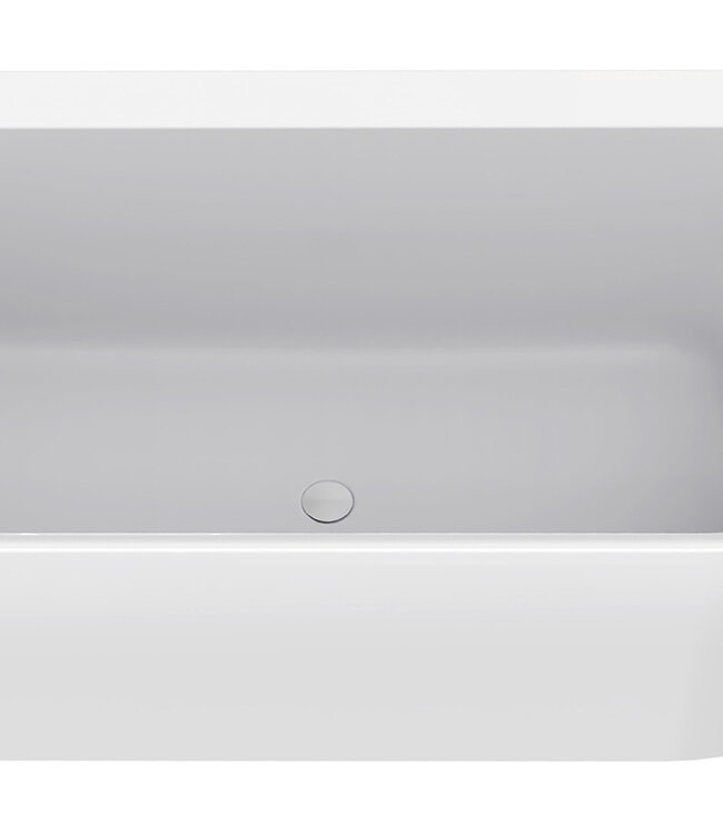 Wiesbaden Hoekbad Zenn Links 180 x 80 Cm Acryl Glans Wit Met Waste Glans Wit