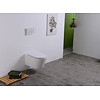 Wandcloset Rimless Wiesbaden Sity Met Toiletzitting Softclose En Quick Release Glans Wit