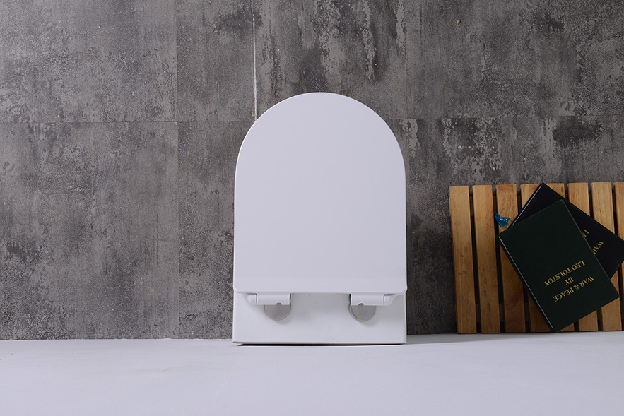 Wiesbaden Wandcloset Rimless Wiesbaden Sity Met Toiletzitting Softclose En Quick Release Glans Wit