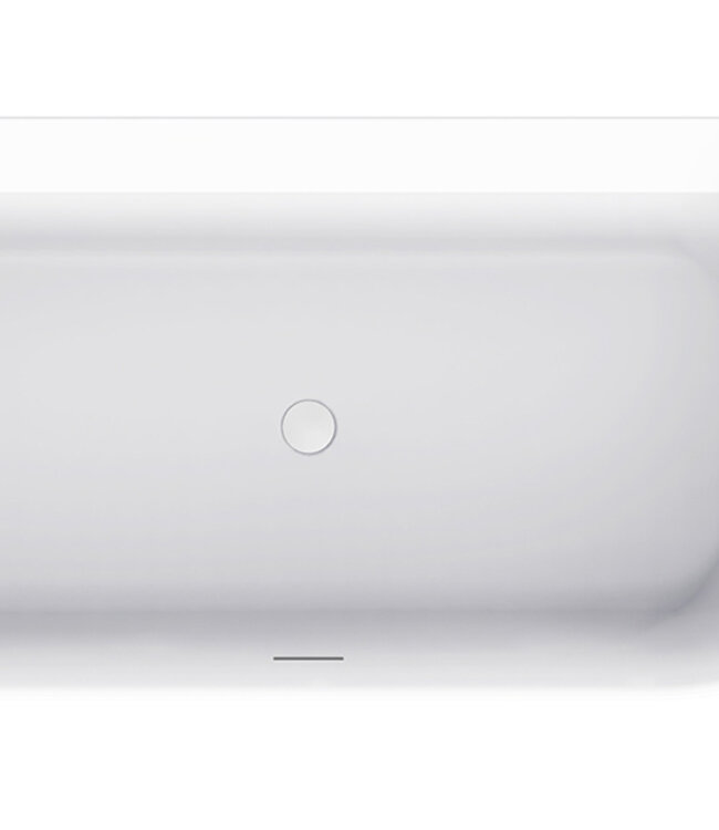 Wiesbaden Zenn Hoekbad Links | Mat Wit | 180 x 80 cm