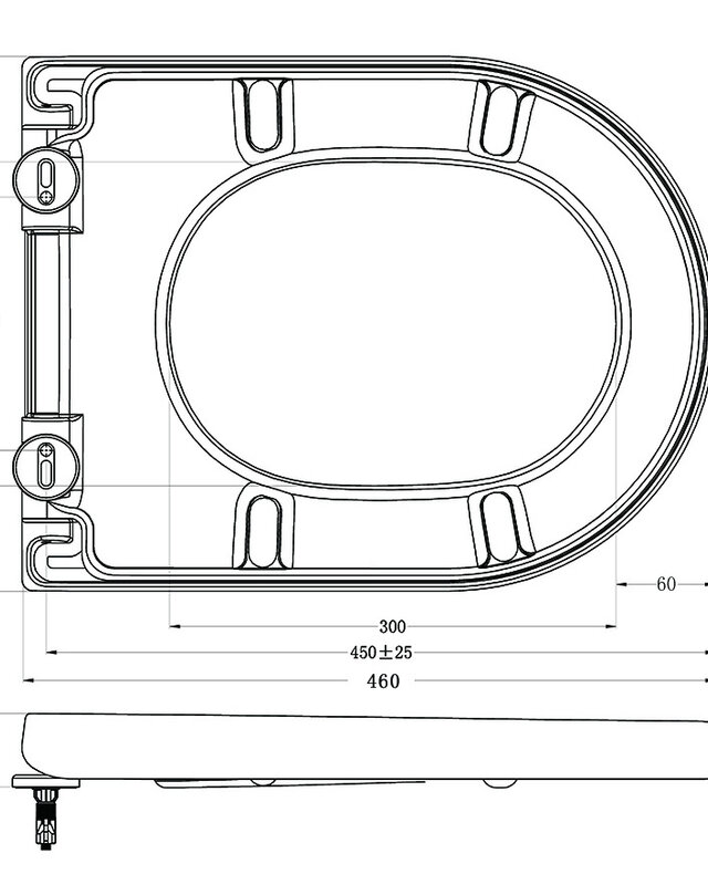Wiesbaden Wandcloset Vesta Rimless Met Vesta Toiletzitting Softclose En Quick Release Mat Zwart