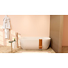 Liora Half Vrijstaand Ligbad | 170 x 75 cm | Glans Wit