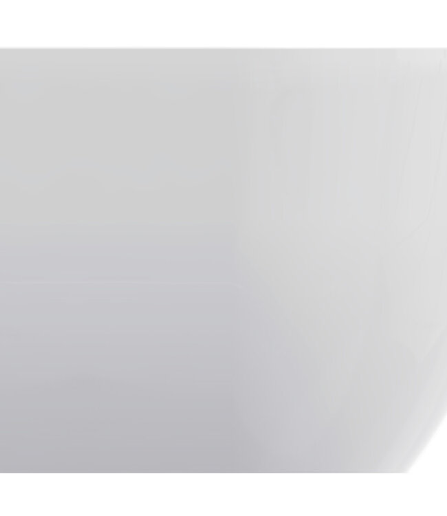 Wiesbaden Liora Half Vrijstaand Ligbad | 170 x 75 cm | Glans Wit