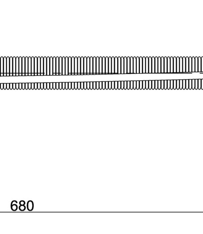 Wiesbaden Doblar Inbouwdeel Badafvoer Met Overloop | 1 1/4