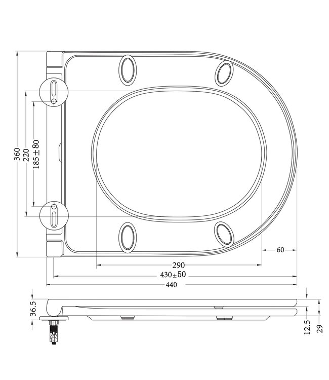 Wiesbaden Wandcloset Vesta Wiesbaden Rimless Met Flatline Toiletzitting Softclose En Quick Release Mat Wit