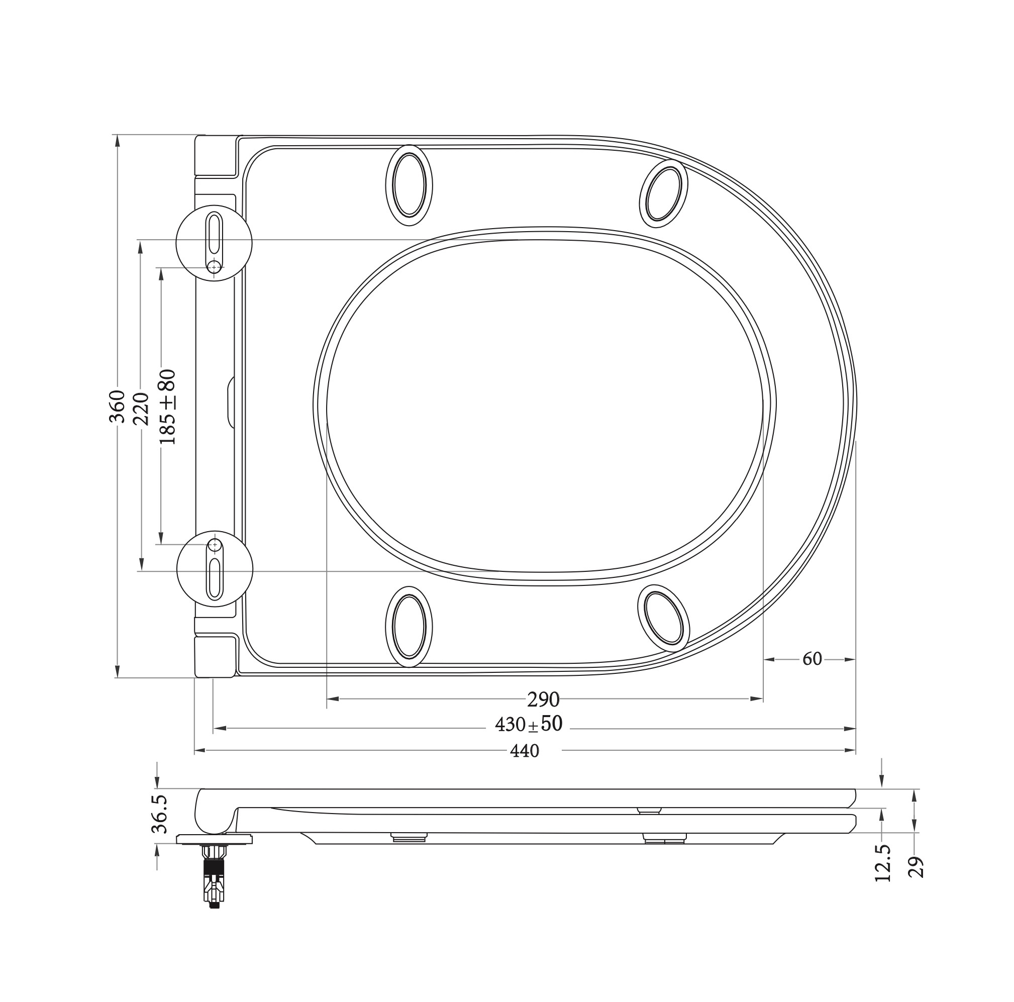 Wiesbaden Wandcloset Vesta Rimless Tornado Flush Wiesbaden Met Flatline Toiletzitting Softclose En Quick Release Mat Wit