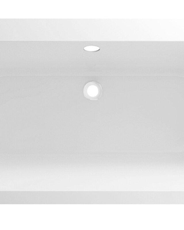Wiesbaden Portus RD Inbouw Duo Ligbad | Mat Wit | 180 x 80 cm