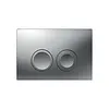 Drukplaat Geberit Delta 25 Mat Chroom