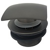 Set Knop & Plug Badoverloopcombinatie | Gun Metal