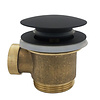 Caral Clickwaste Badafvoer | Mat Zwart | 1 1/2''