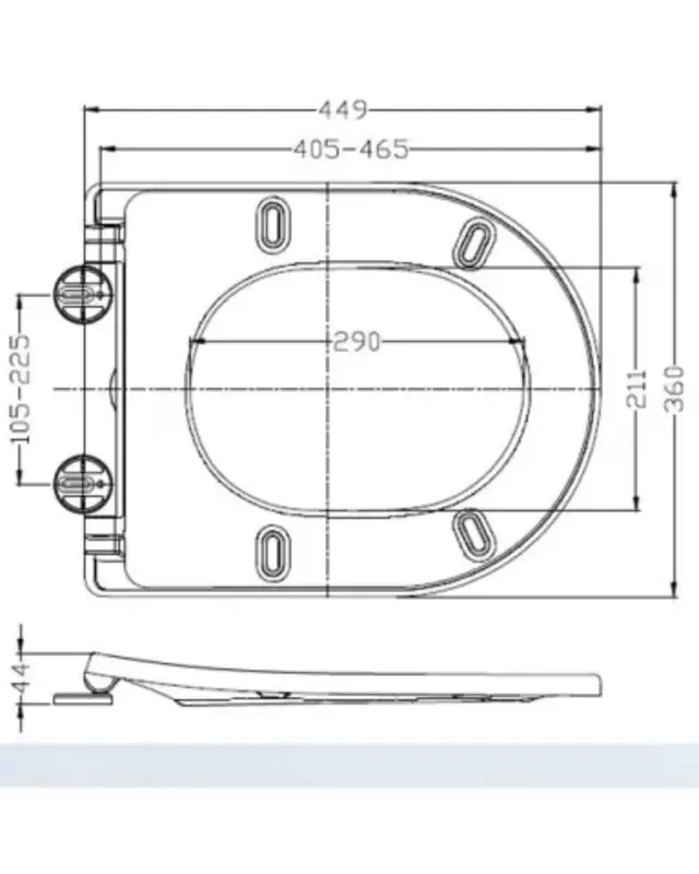 Wiesbaden Wandcloset Vesta Junior Wiesbaden Diepspoel Randloos Wit Inclusief Flatline Zitting Wit