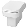 Wandcloset Carré Wiesbaden Met Toiletzitting Diepspoel Wit
