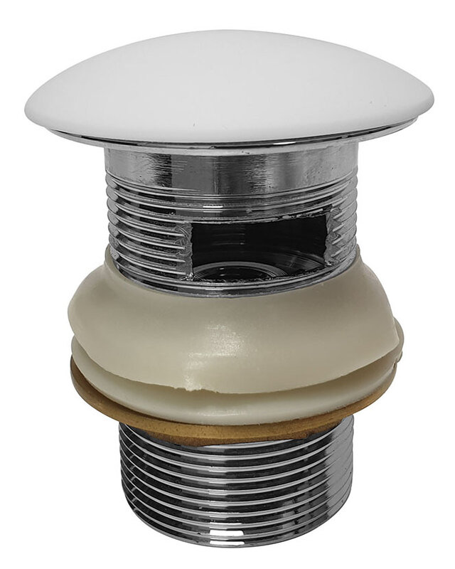 Wiesbaden Badafvoersifon Met Clickwaste | Solid Surface | 1 1/2''