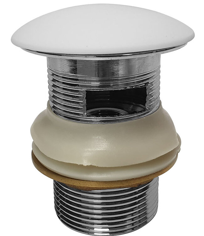 Wiesbaden Badafvoersifon Met Clickwaste | Solid Surface | 1 1/2''