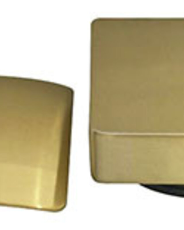 Wiesbaden Set Knop & Plug Badoverloopcombinatie | Vierkant