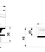 Wiesbaden Set Knop & Plug Badoverloopcombinatie | Vierkant