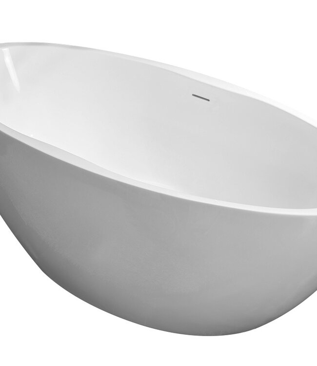 Wiesbaden Ovaal Vrijstaand Ligbad | Mat Wit | 170 x 78 cm