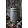 Nepalese Houten Kruik/Pot | H24 x D14 cm